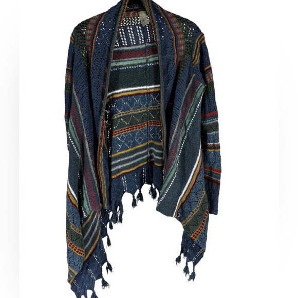 Peruvian Connection drapey Pima cotton knit sweater small - Picture 1 of 6